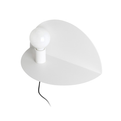 01003 Faro NIT Left white wall lamp