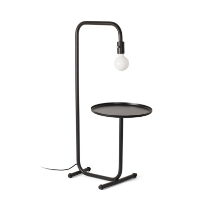 01046 Faro GUEST BLACK FLOOR LAMP 1xE27