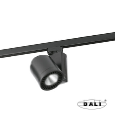 010604502D Faro CYLINDER BLACK LED 18W 4000K 20° DALI