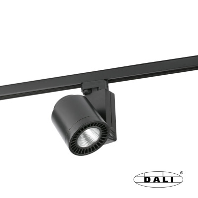 010604602D Faro CYLINDER BLACK LED 18W 4000K 56° DALI
