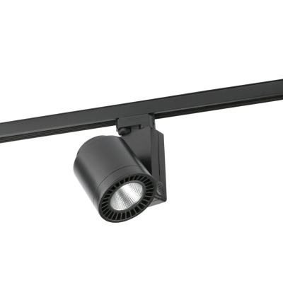010604902 Faro CYLINDER Black projector LED 25W 3000K 20° 2990 lm