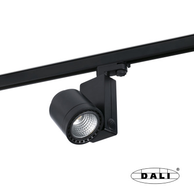 010706202D Faro MINI CYLINDER BLACK LED CRI95 24W 3000K 56° DALI