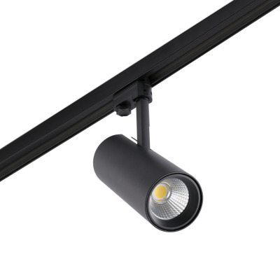 011203902D Faro FUGA MEDIUM BLACK LED PEARL WHITE 24W 3100K 24º DALI