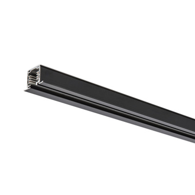 01997202 Faro TRACK UNIVERSAL PHASE 2M BLACK RECESSED