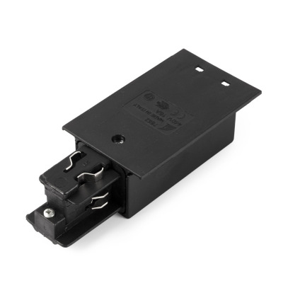 01997302 Faro END CAP SUPPLY RIGHT BLACK RECESSED