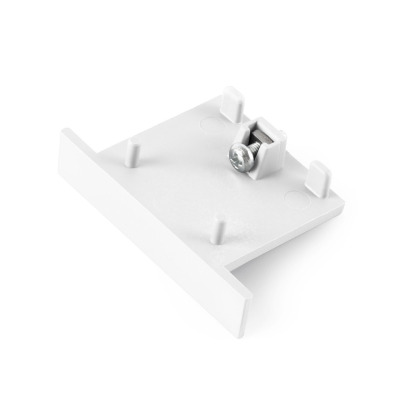 01997701 Faro END CAP RECESSED WHITE