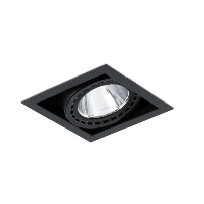 033010002 Faro MINI-COLIN-1 Black downlight LED HE 24W 4000K 56° 3515 lm