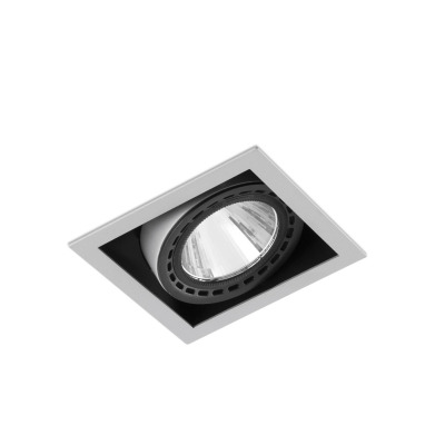 033010403 Faro MINI-COLIN-1 Grey downlight LED FOOD 24W fish 56° 1960 lm