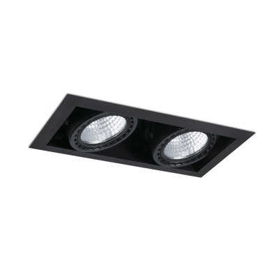033012902 Faro MINI-COLIN-2 Black downlight LED FOOD 48W fish 20° 3920 lm