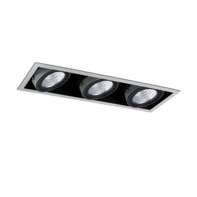 033015703 Faro MINI-COLIN-3 Grey downlight LED FOOD 72W meat 20° 5370 lm
