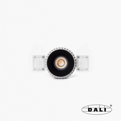0338293022D TK-Lighting TULIPA DOWN SIM TRIM 10W BK 24° 3000K CRI90 DALI