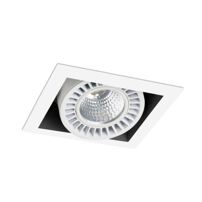 034010001 Faro COLIN-1 White downlight LED HE 36W 3000K 56° 4780 lm