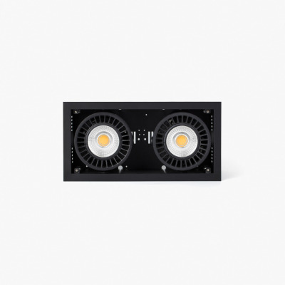 034011402 Faro COLIN-2 BLACK LED 48-72W 3000K 56°