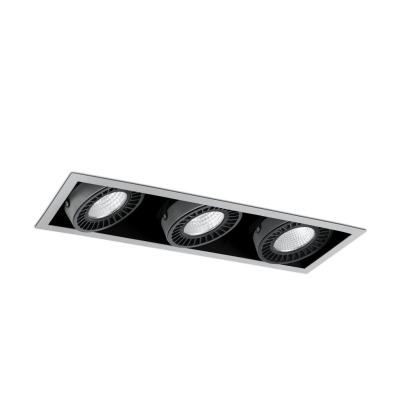 034015403 Faro COLIN-3 Grey downlight LED HE 108W 4000K 56° 14910 lm