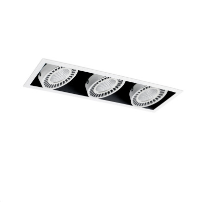 034015801 Faro COLIN-3 White downlight LED FOOD 72/108W fish 56° 5880/8430 lm