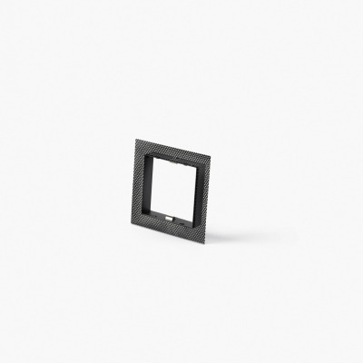 034200012 Faro PODIUM PLATE 1L TRIMLESS BLACK