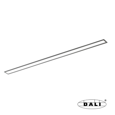0410008602DU TK-Lighting VIA EVO RECESSED 860 20W 4000K BLACK PRISM. DALI