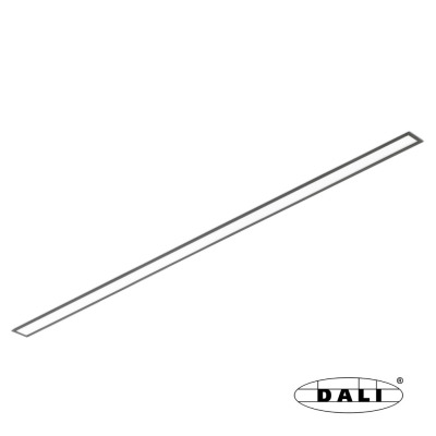0410009202D TK-Lighting VIA EVO RECESSED 1140 27W 4000K BLACK DALI