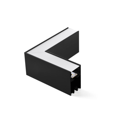 041009602 Faro VIA L Black surface 3000K W/O 6W