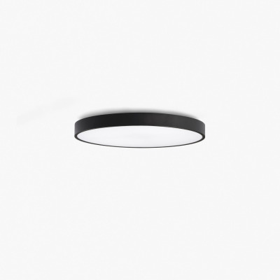 041583022 Faro DOMIO ?600 43W BLACK PRISM 3000K CRI80