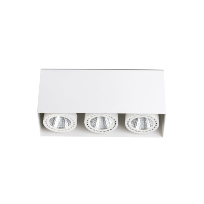 050601701 Faro TEKO - 3 White surface LED HE 72W 4000K 20º
