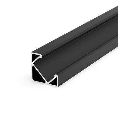 08050101N-11 TK-Lighting SURFACE PROFILE 45D BLACK 1,1M