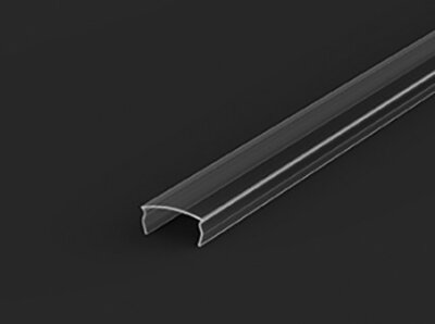 08060103-16 TK-Lighting TRANSPARENT DIFFUSER FOR PROFILE 160 cm           
