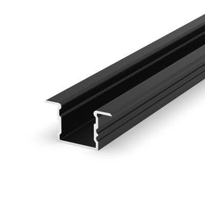08090101N-13 TK-Lighting RECESSED PROFILE BLACK 1,3M