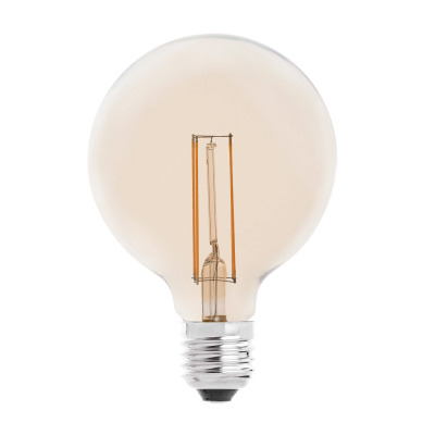 17429 Faro GLOBE FILAMENT LED AMBER E27 4W 2200K