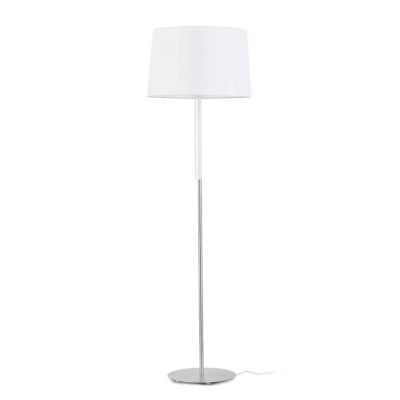 20029 Faro VOLTA WHITE FLOOR LAMP E27 20W 2700K