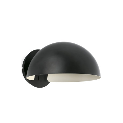20031-123 Faro DOMINICA WALL LAMP BLACK SHADE 1XE27