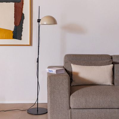 20034-122 Faro DOMINICA FLOOR LAMP BEIGE SHADE 1XE27