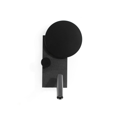 20059 Faro KLEE WALL L  LEFT BLACK LED10W READER 3W 2.7K DIM