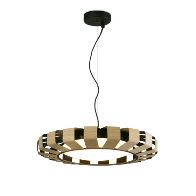 20100 Faro PAULINE Wood pendant lamp