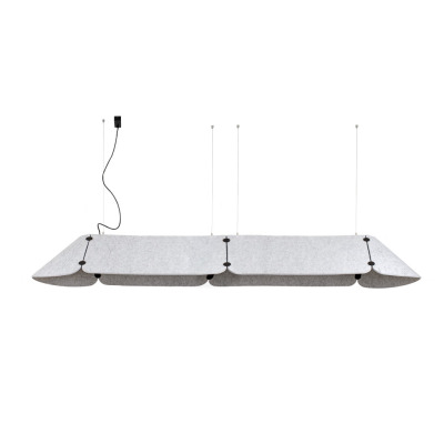 20107 Faro FONOVIA GREY PENDANT 2400MM 50W 3000K