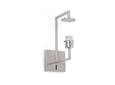 20170 TK-Lighting FRAME MATT NICKELW/L 1XE27 40W