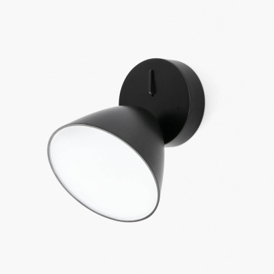 20204 Faro FLASH Black wall lamp