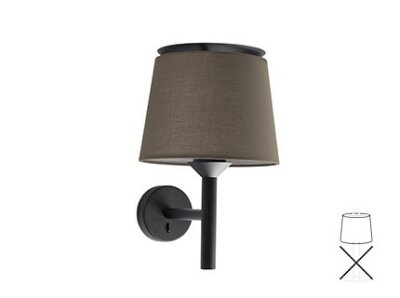 20312 TK-Lighting SAVOY SHADE WALL GREEN              