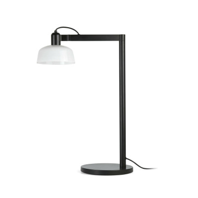 20337-116 Faro TATAWIN TABLE LAMP W/WHITE SHADE 1xE27