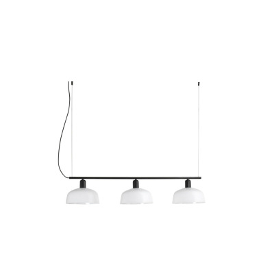 20338-119 Faro TATAWIN PENDANT LINEAL W/WHITE SHADE M 1xE27