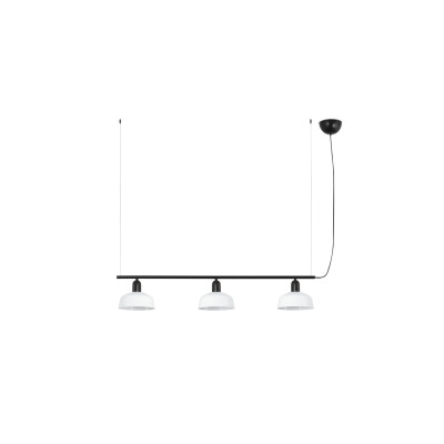 20338-140 TK-Lighting TATAWIN PENDANT LAMP LIN. SCR. METAL S WHITE 3xE27