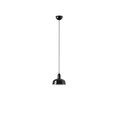 20339-141 TK-Lighting TATAWIN PENDANT LAMP SHADE METAL S BLACK 1xE27