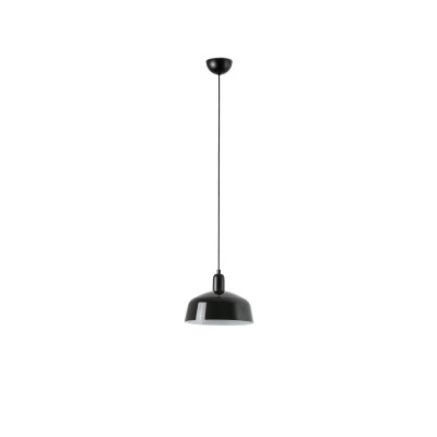 20339-146 TK-Lighting TATAWIN PENDANT LAMP SHADE METAL M BLACK 1xE27