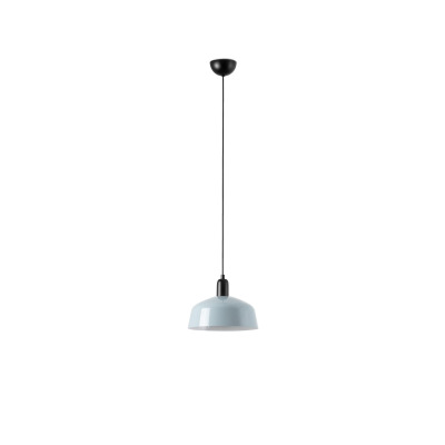 20339-147 TK-Lighting TATAWIN PENDANT LAMP SCR. METAL M BLUE GRAYISH 1xE
