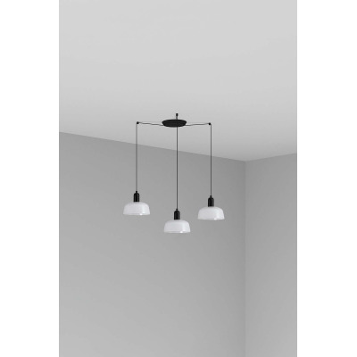 20340-140-3L TK-Lighting TATAWIN PENDANT LAMP SHADE METAL S WHITE 3xE27
