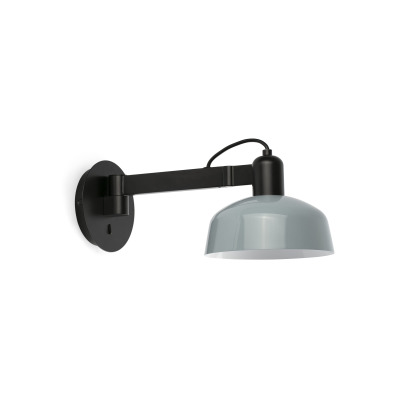 20342-142 TK-Lighting TATAWIN WALL LAMP ARM PANT.METAL BLUE GRAY. 1xE27