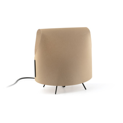 23066 Faro LUANG XS TABLE LAMP BLACK-CAMEL 1XE14