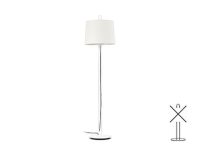 24036 TK-Lighting MONTREAL FLOOR LAMP WHITE 1xE27