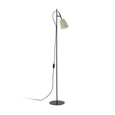 28256 Faro STUDIO FLOOR LAMP GREEN SHADE 1XE14