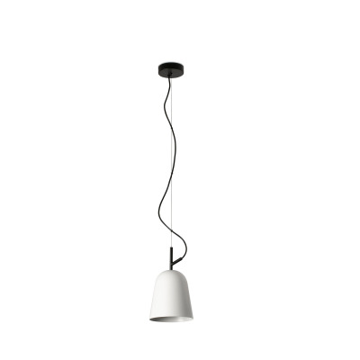 28264 Faro STUDIO PENDANT LAMP M WHITE 1XE14